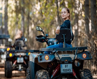 OFF-ROAD сред „Родопската яка с АТВ тур край Марково, Пловдив“ - двама на едно АТВ 370сс за 2 часа