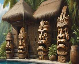 Ескейп стая „Изгубеното Тики“ за шестима в Пловдив