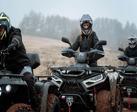 OFF-ROAD сред „Родопската яка с АТВ тур край с.Устина, Пловдив“ - двама на едно АТВ 400сс за 1 час