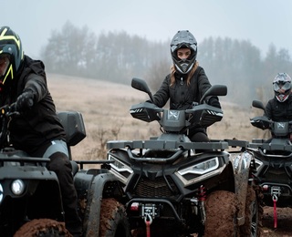 OFF-ROAD сред „Родопската яка с АТВ тур край Марково, Пловдив“ - двама на едно АТВ 370сс за 1 час