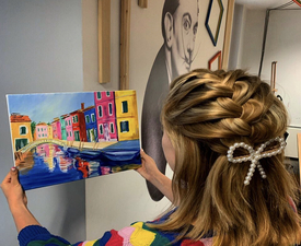  Painting and wine in Plovdiv - for two