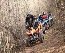 Офроуд приключение с АТВ край Белоградчишките скали - двама на едно АТВ за 2 часа