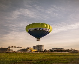 Издигане с балон + видеозаснемане  в град Пловдив