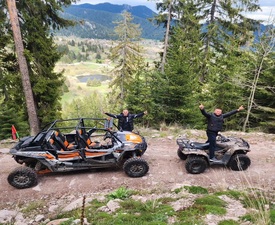 Buggy ride to the Red Rock near Smolyan for 4 people