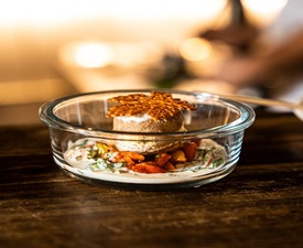 Vegetarian dinner for two at the Andre restaurant - a delight for the senses! - value € 100 (195.58 lv.)