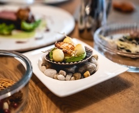 Vegetarian dinner for two at the Andre restaurant - a delight for the senses! - value € 250 (488.95 lv.)