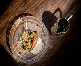 Vegetarian dinner for two at the Andre restaurant - a delight for the senses! - value € 150 (293.37 lv.)