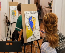 Преобразете се в любимия си художник с „Аз рисувам като...‘‘ - за двама