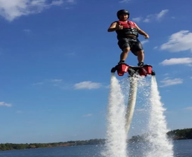 In weightlessness with "Flyboarding at the Batak Dam" - 30 minutes