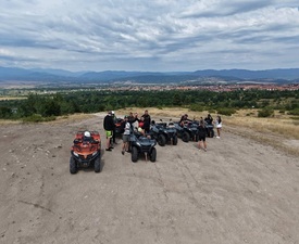 Приключение в планината с 1 ч. и 30 мин. АТВ тур за двама на 1 АТВ в Банско