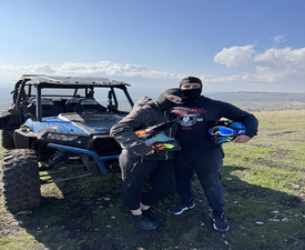 Extreme trip with a 4-seater UTV for two near Varna