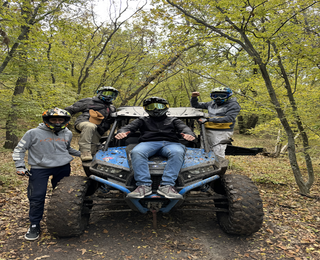 Екстремна разходка с 4-местно УТВ за трима край Варна