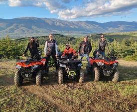 Природа и адреналин: Двучасов АТВ тур за двама човека на едно АТВ в Пирдоп