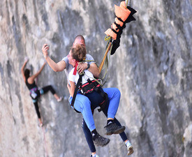 Скок с бънджи или пандюл от Витиня + видеозаснемане