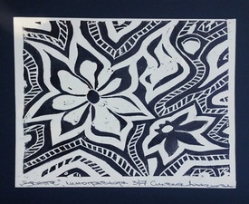 Работилница по линогравюра за двама - изработка на картина по предварително избран шаблон