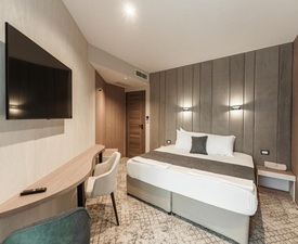 Уикенд със закуска и вечеря за двама + 2 деца до 12 г. в Термален комплекс Медите Спа Резорт и Вили, гр. Сандански