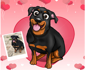 Анимирана приказна картина с две лица