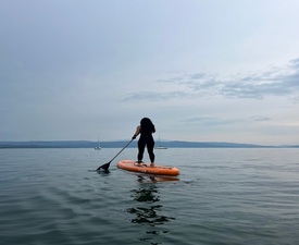 Еднодневен наем на SUP (Падъл борд) за двама на язовир Искър
