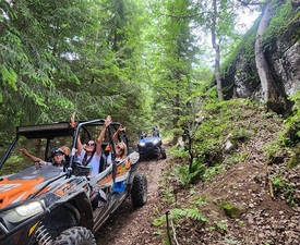 Пролетно сафари RZR край Пампорово за четирима души