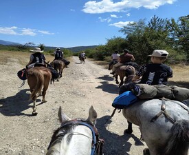 Нощувка + конна езда и вечеря за двама в юрта в конен двор Странник, Карлово