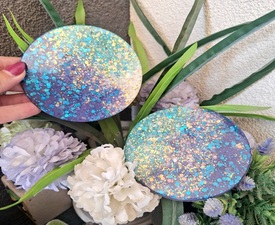 Творческа работилница за изработване на магичен комплект от 4 артикула от епоксидна смола - за двама