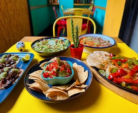 Mexican Cuisine for Two: Tasting of a Four-Course "VEGAN" Menu at Takoteka