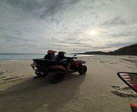 ATV ride around Varna - Golden sands - for two on one ATV