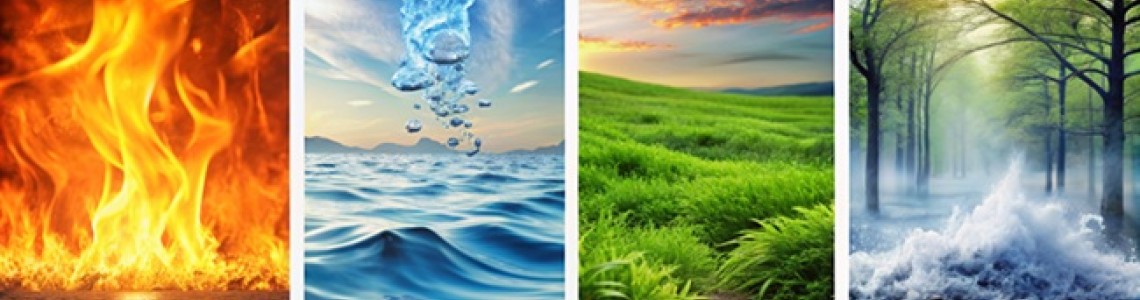 Fire, Water, Air or Earth - choose your elemental experience from Makaroon.bg