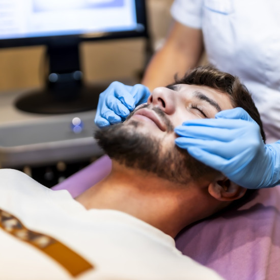 Козметично почистване на лице в гр. Бургас от Макароон