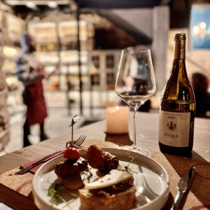 Tasting for two of 3 Bulgarian wines at Cork&Fork wine bar, Plovdiv