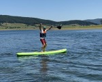 Забавление във водата с 1 час каране на Падъл борд на яз. Батак от Makaroon Забавление във водата с 1 час каране на Падъл борд на яз. Батак от Makaroon