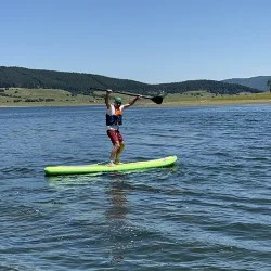 Падъл борд на яз. Батак - 1 час водно приключение за един човек Падъл борд на яз. Батак - 1 час водно приключение за един човек