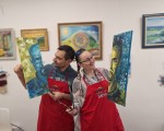 Създайте нещо красиво заедно с Рисуване за двама на обща картина от Makaroon Създайте нещо красиво заедно с Рисуване за двама на обща картина от Makaroon