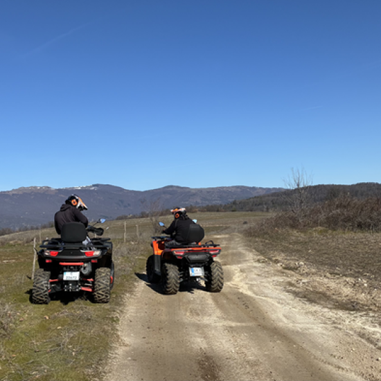 Подари едно пътешествие изпълнено с емоции с „Офроуд приключение с АТВ в Средна гора‘‘ от Makaroon Подари едно пътешествие изпълнено с емоции с „Офроуд приключение с АТВ в Средна гора‘‘ от Makaroon