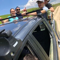 На път с „Целодневен OFFROAD TOUR с джип за до 4 души‘‘ в Стрелча На път с „Целодневен OFFROAD TOUR с джип за до 4 души‘‘ в Стрелча