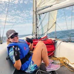 Начално обучение по ветроходство на язовир Искър 