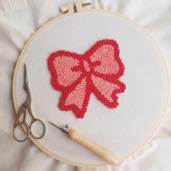 Creative workshop for Punch embroidery on a bag in Varna Creative workshop for Punch embroidery on a bag in Varna