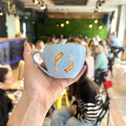 Арт приключение - Работилница за рисуване на чаши за кафе във Варна Арт приключение - Работилница за рисуване на чаши за кафе във Варна