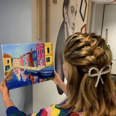 Рисуване и вино в Пловдив 