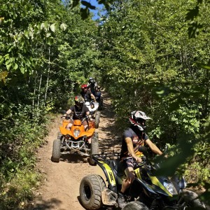 Off-road adventure with ATV near Belogradchik rocks Off-road adventure with ATV near Belogradchik rocks