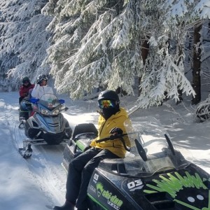 One hour snowmobile ride near Petrokhan One hour snowmobile ride near Petrokhan