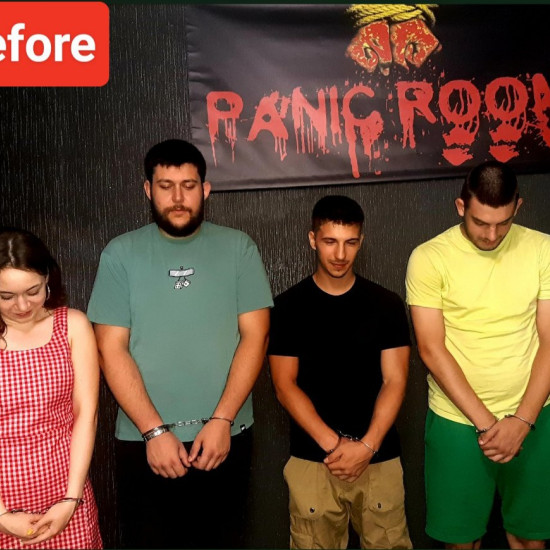 PANIC ROOM – ескейп стая на ужасите за двама във Варна от Макароон