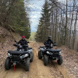 Shared adventures with a 1-hour ATV tour for two on one ATV near the village of Chavdar, Sofia region Shared adventures with a 1-hour ATV tour for two on one ATV near the village of Chavdar, Sofia region