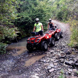 Off-road adventure in the mountain with ATV near Sofia for two on one ATV Off-road adventure in the mountain with ATV near Sofia for two on one ATV