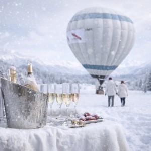 Издигане с балон край Банско за един човек