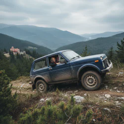 Офроуд приключение с подготвен джип до връх Мургаш + обяд в хижа Мургаш за двама 