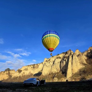 Свободен полет с балон + чаша пенливо вино край Мелник Свободен полет с балон + чаша пенливо вино край Мелник