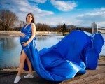 Изживейте своя специален момент с фотосесия Flying dress Mother to be в Пловдив от Makaroon