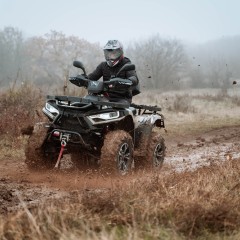 OFF-ROAD сред „Родопската яка с АТВ тур край с.Устина, Пловдив“ - двама на едно АТВ 400сс за 1 час OFF-ROAD сред „Родопската яка с АТВ тур край с.Устина, Пловдив“ - двама на едно АТВ 400сс за 1 час