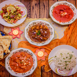 Hot and exotic India: five-course menu for two Hot and exotic India: five-course menu for two